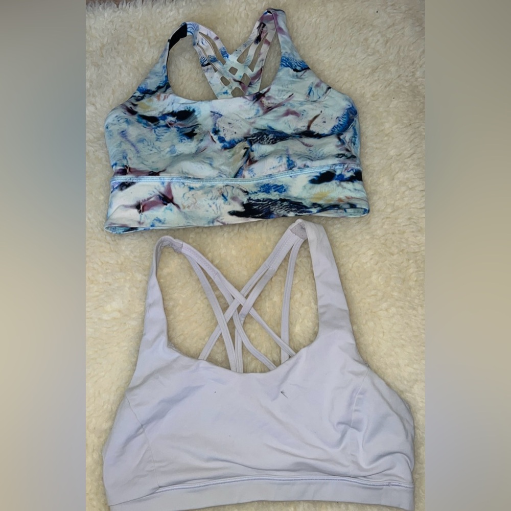 Lote 2 LULULEMON Sport Bra Racerback Top